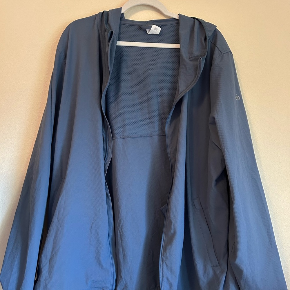 Alo Yoga Blue Running Jacket XL